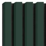Acoustic panel with 6 slats, FOREST GREEN, 28x275 cm (0.77 m²)
