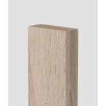 LAMEO Decorative 3D wall wood slat, MDF, for wall or partition walls (70x22 mm) (oak sonoma) 