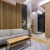 Acoustic panel with 6 slats, NATURAL OAK, 28x275 cm (0.77 m²)
