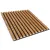 LAMEO Decorative wooden acoustic wall panel, natural oak, 60x60cm